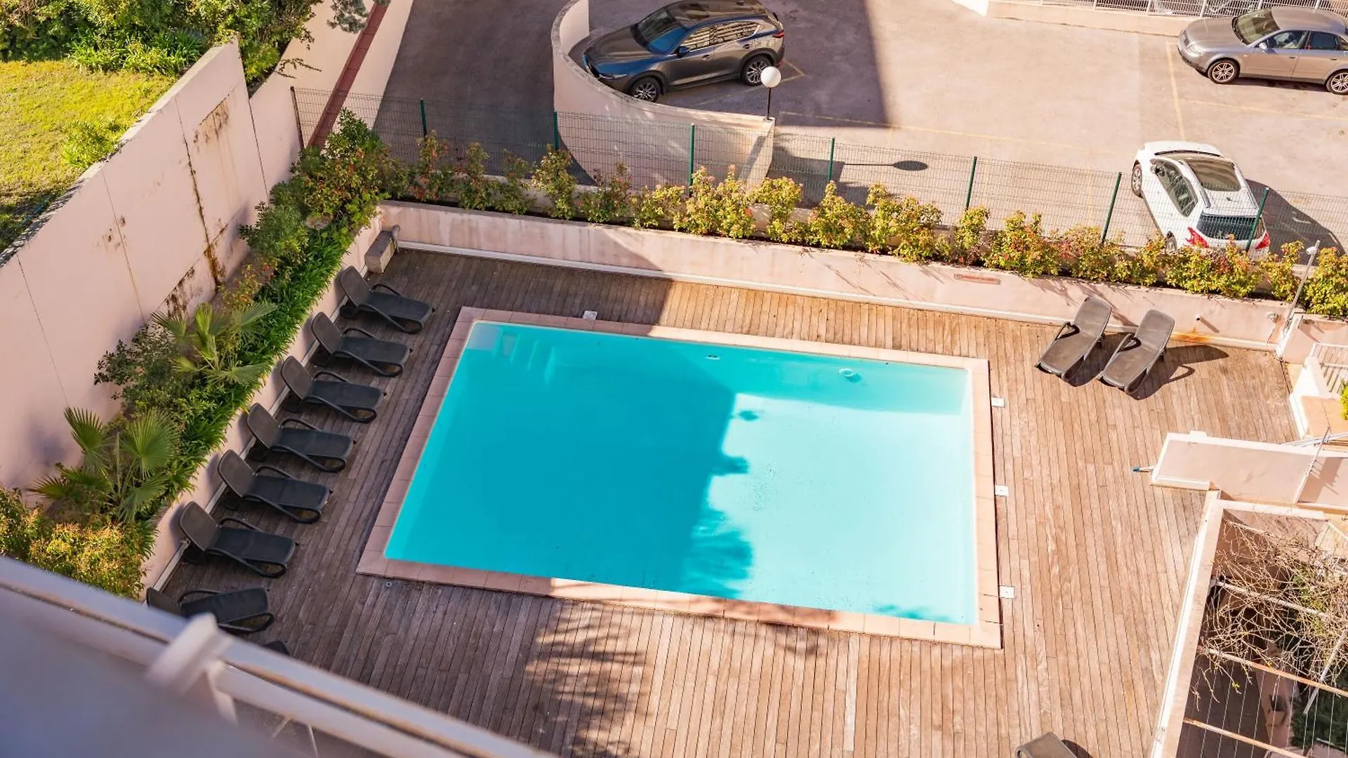 2 Pieces Avec Terrasse, Vue Mer, Piscine - Proche Palais Et Croisette Cannes